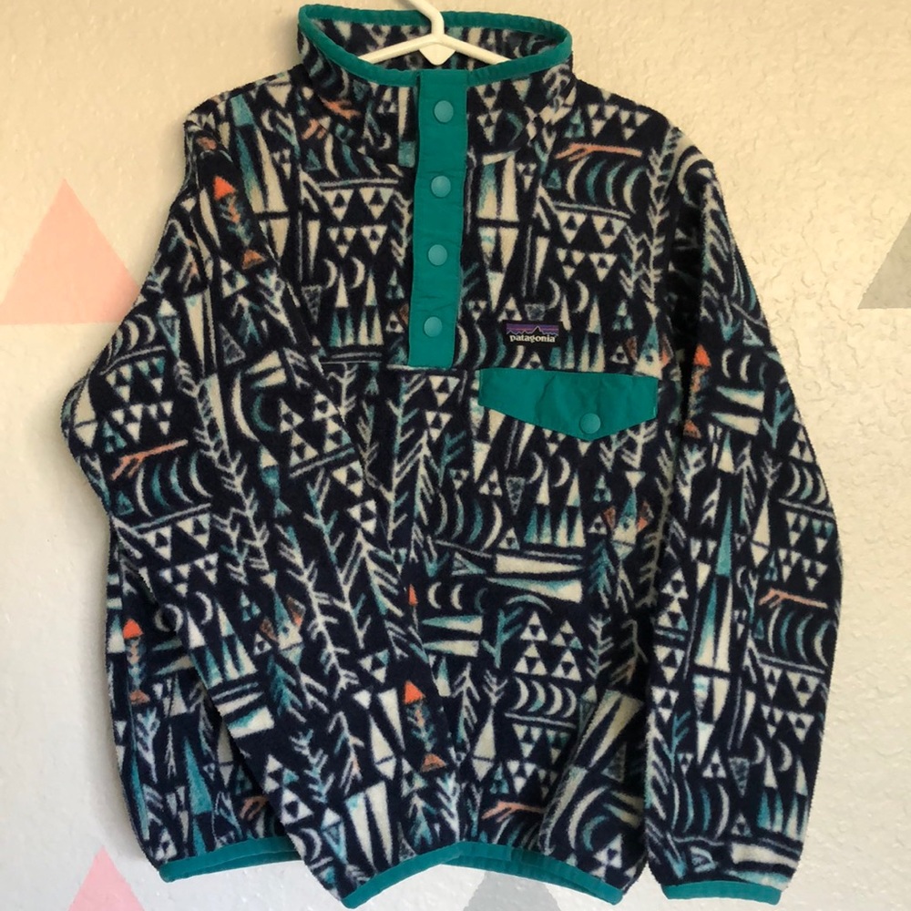 Patagonia fleece pullover boy/girls